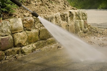 Pressure washing